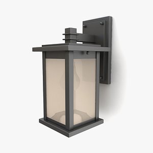 3D outdoor wall lantern 21