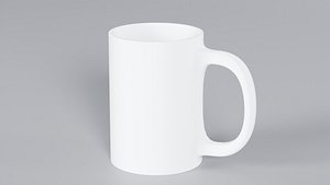 High Poly Mug 3D Model True PBR Renders Zero Cleanup UVs 4K PBR Textures