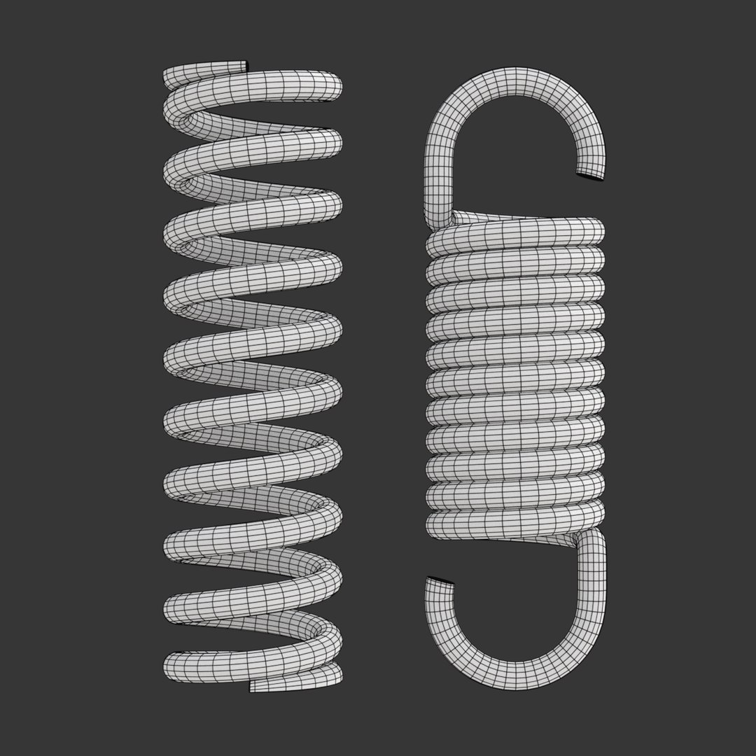 3D Metal Spring - TurboSquid 1193221