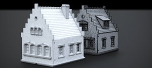 3D THE EUROPEAN STYLE SWISS HOME 2023 RAW model
