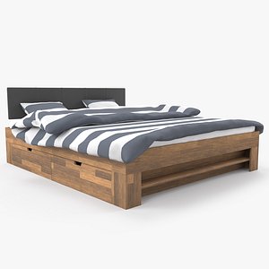 Castlecoote bed 3D