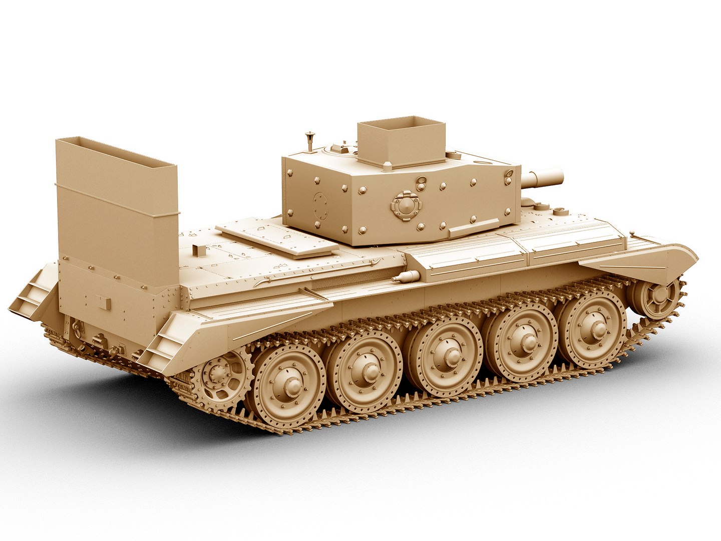 Centaur CS A27 L 3D Model - TurboSquid 2188278