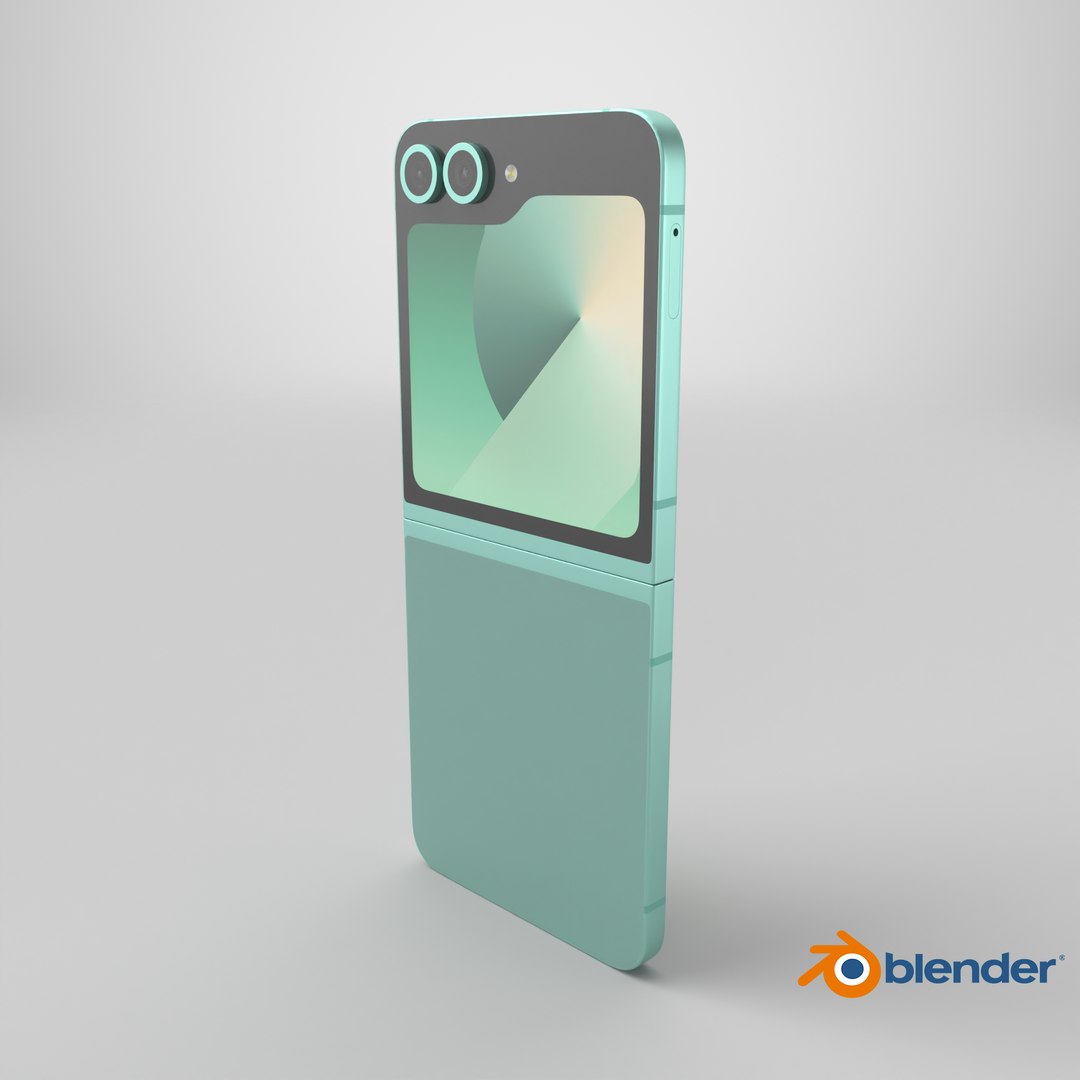 Samsung Galaxy Z Flip 6 Mint 3D model https://p.turbosquid.com/ts-thumb/AM/SyhQwg/3A/stemcell_blender_cycles_render/png/1736878327/1920x1080/fit_q87/3bab7d0f7f79b8afb347d8b66431bfcde22595dc/stemcell_blender_cycles_render.jpg