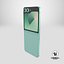 Samsung Galaxy Z Flip 6 Mint 3D model