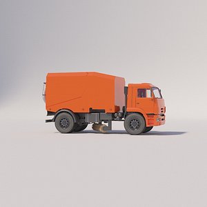 Sweeping - harvesting on chassis KAMAZ 5460-26066-73