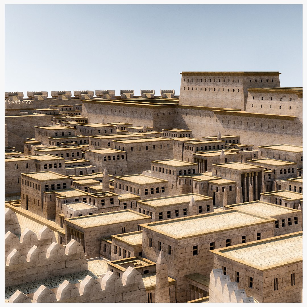 Ancient city 3D - TurboSquid 1568413