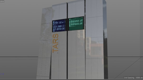 Interstellar TARS 3D 모델 - TurboSquid 1960548