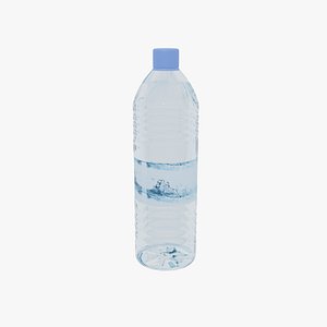 3D Water Bottle model