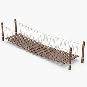 3D model Rope Bridge