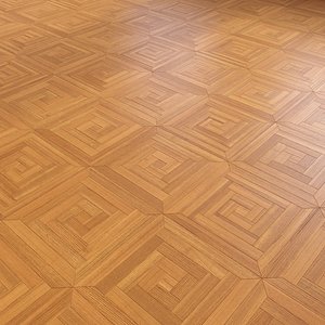 3D Parquet - Laminate - Wooden floor model