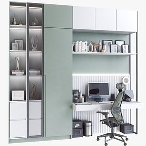 3D Office workplace 147