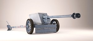 Pak40 antitank gun