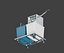 Twin Bucket Mop Trolley with Lever Wringer