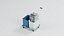 Twin Bucket Mop Trolley with Lever Wringer