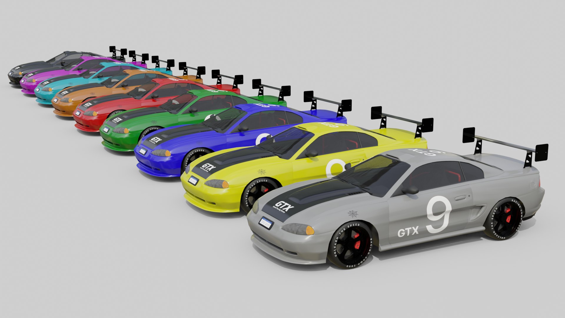 3D Fast Race Car Realistic And Game Ready Asset - TurboSquid 2341721