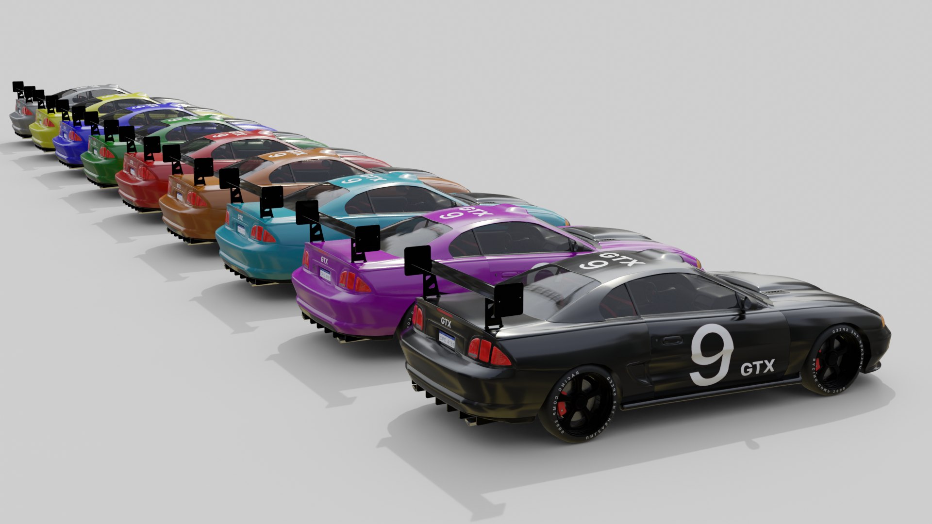 3D Fast Race Car Realistic And Game Ready Asset - TurboSquid 2341721