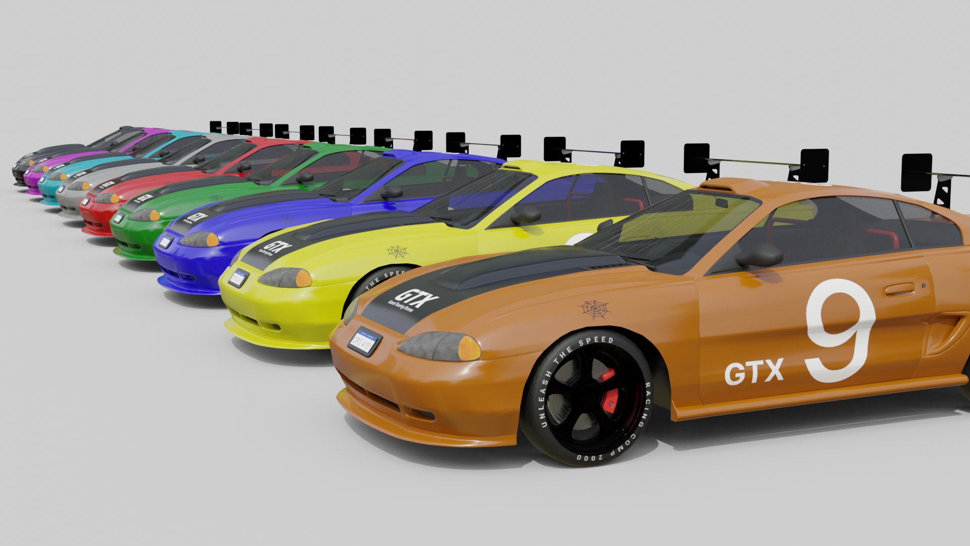 3D Fast Race Car Realistic And Game Ready Asset - TurboSquid 2341721