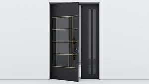3D Aluminium door 281