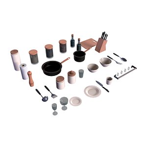3D model Kitchen Accessories