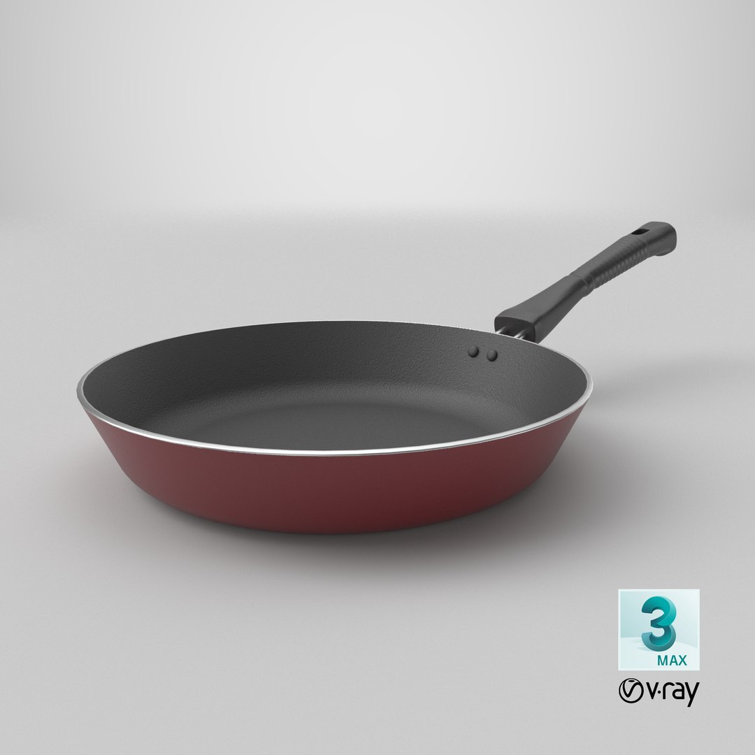 Frying Pan 3D Model - TurboSquid 2421921