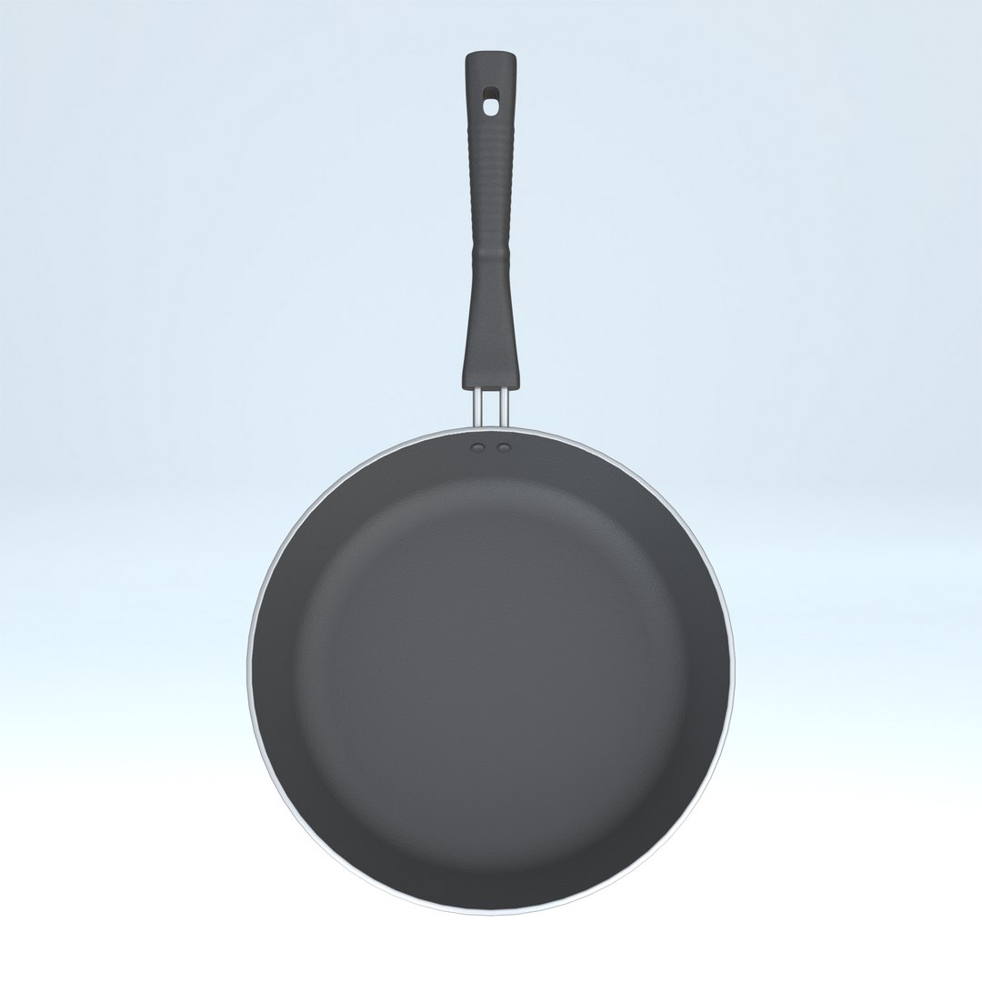 Frying Pan 3D Model - TurboSquid 2421921