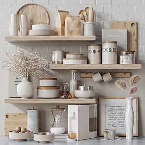 kitchen accessories047 3D model