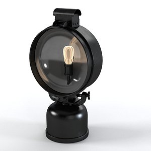British Railway Flood Lamp By Restaration Hardware