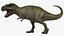 T-Rex zielony Rigged