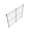 Metal Fencing  Barrier Models for Gardens and Sidewalk 3D