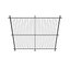 Metal Fencing  Barrier Models for Gardens and Sidewalk 3D