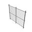 Metal Fencing  Barrier Models for Gardens and Sidewalk 3D
