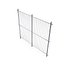 Metal Fencing  Barrier Models for Gardens and Sidewalk 3D