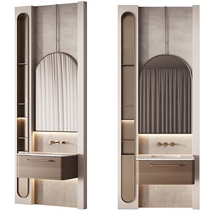 619 bathroom furniture 21 modern classic arc CORONA 2019 3D model