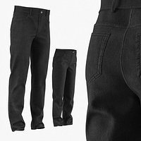 Mens and Boys Jeans Set Dark Gray