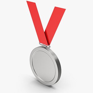 3D model Silver Medal