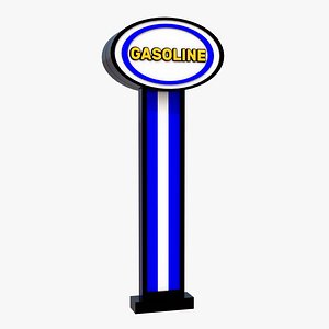 Gasoline Sign