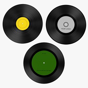 vinyls 3d model