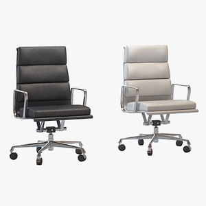 3D Herman Miller Eames Soft Pad Executive Chair