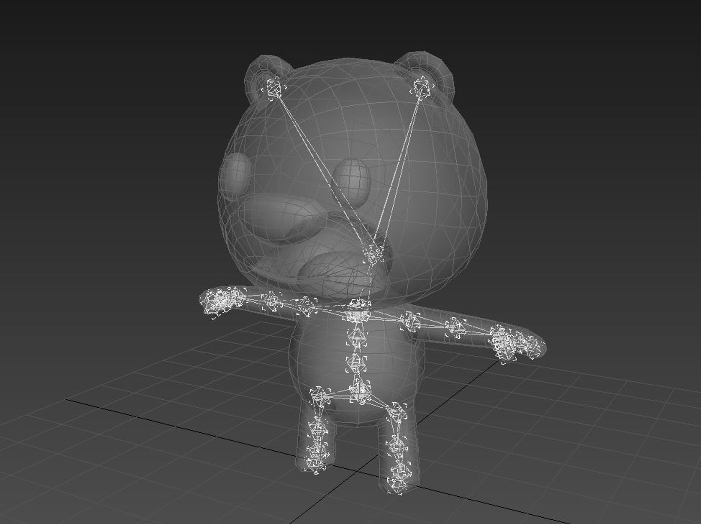 3D Rigged Cartoon Panda Model - TurboSquid 1384821