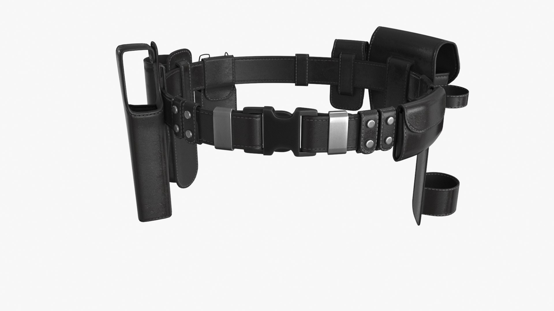 Police Belt 3D Model TurboSquid 2283033