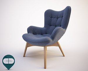 3d grand featherston chair