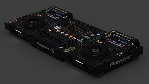3D CDJ2000NXS2  DMJ900NXS2 model