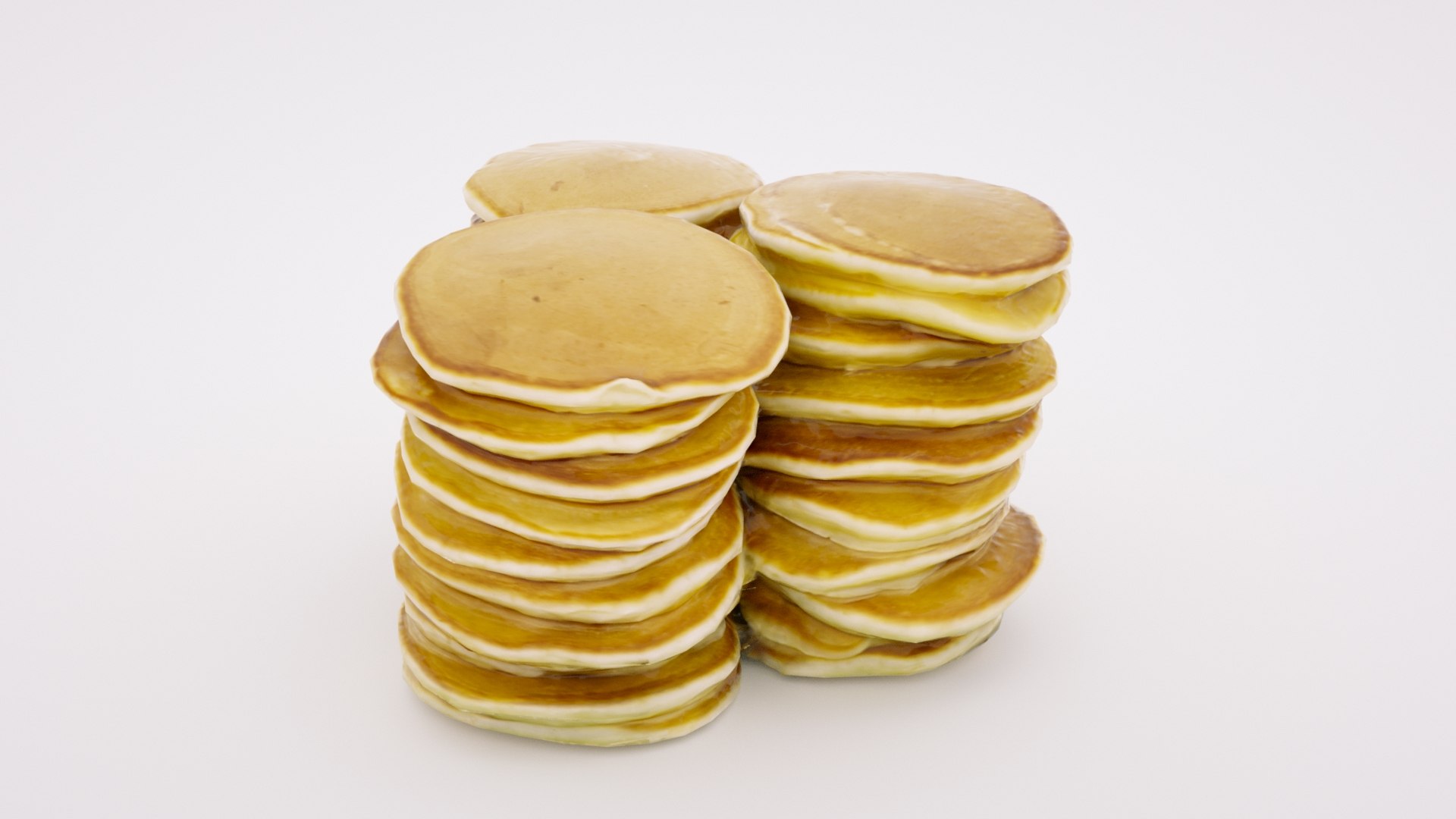 Pancakes Towers Model TurboSquid 1943196