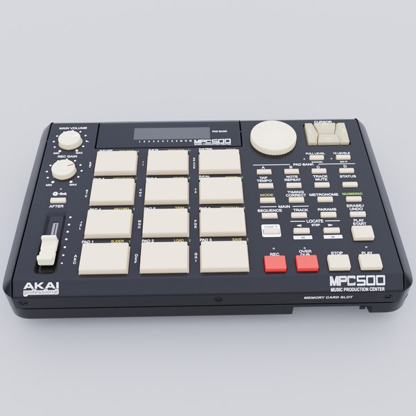 3D akai mpc - TurboSquid 1686662