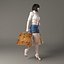 Humano Shopping Woman