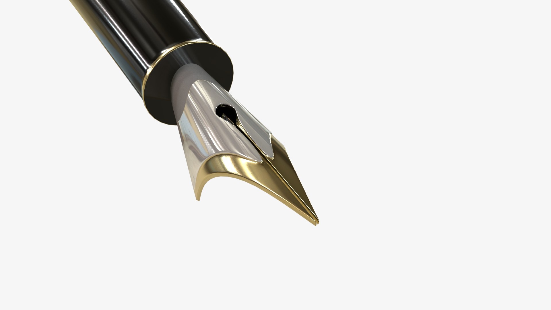 Fountain Pen 3D Model TurboSquid 1904666
