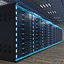3D Server Room Data Center