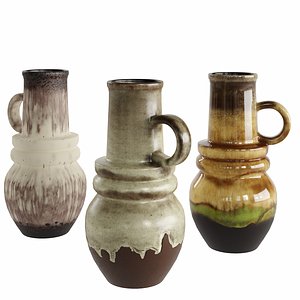 3D model Vienna Vases