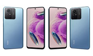 3D Xiaomi Redmi Note 12S Blue