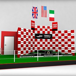 3d formula sport podium